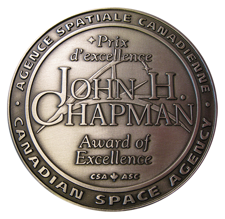 Médaille du Prix d'excellence John H. Chapman