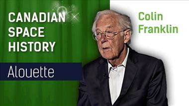 Thumbnail for video: 'Colin Franklin on the design challenges of Canada's first satellite Alouette I'