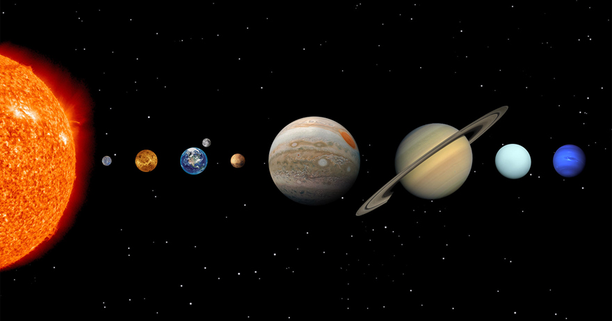 first 5 planets