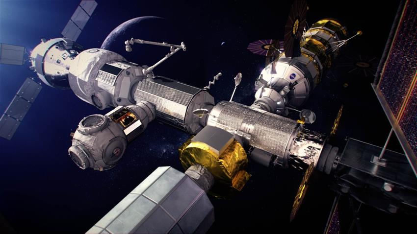 Vue d'artiste du concept du Canadarm3