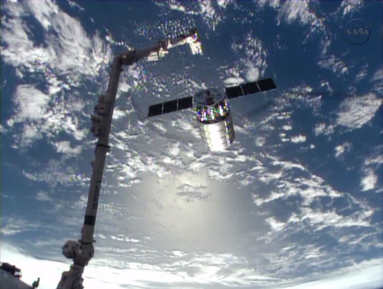 Cygnus and Canadarm2