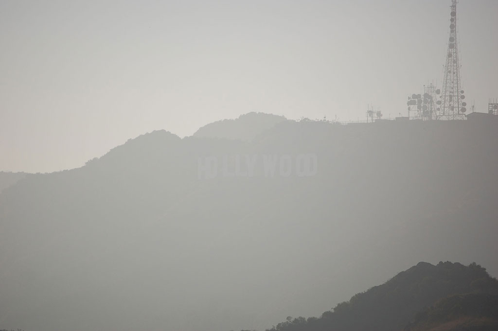 Smog in Hollywood. (Credit: Matthew Dillon)