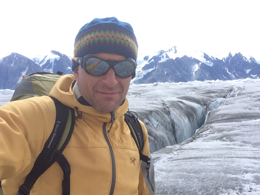 From July 25 to August 2, 2015, Canadian Space Agency astronaut David Saint-Jacques took part in a training expedition in the Kaskawulsh Glacier in Yukon to learn methods and techniques for conducting geological fieldwork that could be applied to future missions to Mars or other planets. (Credit: Canadian Space Agency)