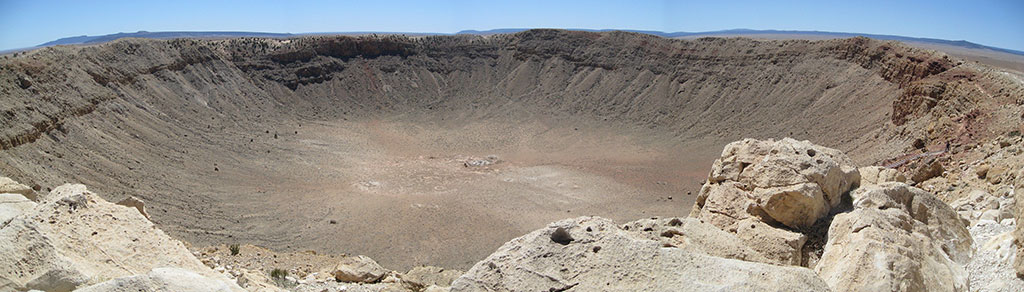 Meteor Crater. (Credit: Tim Rawle)