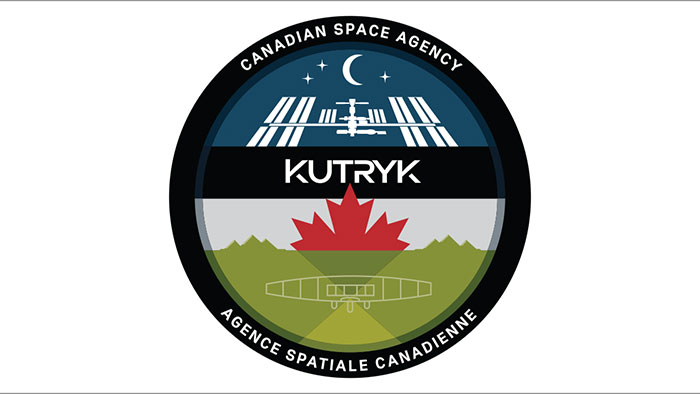 Joshua Kutryk's personal patch for the Starliner-1 mission