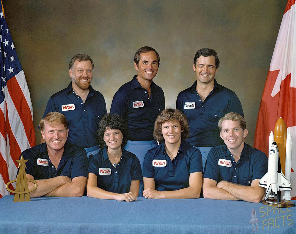 Mission STS-41G crew