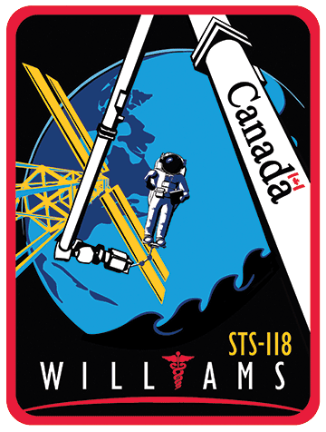Écusson de la mission STS-118