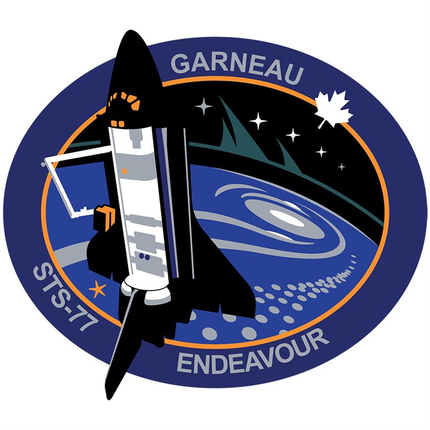Mission patch STS-77.