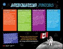 Astronautes juniors – document d'information