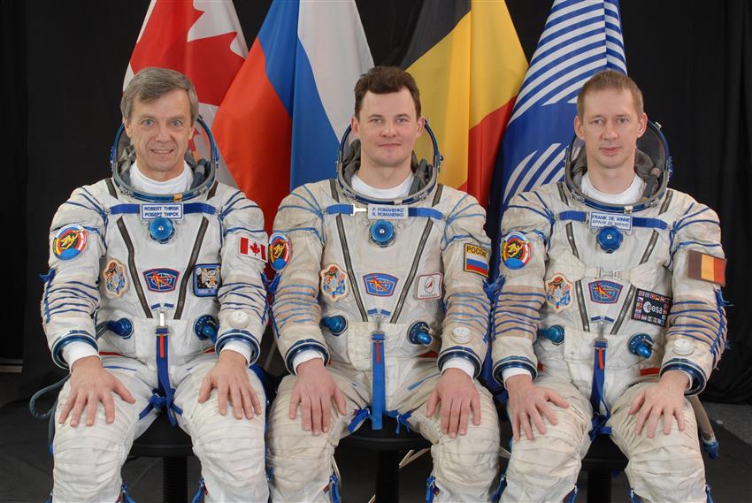 Mission Expedition 20/21 crew members