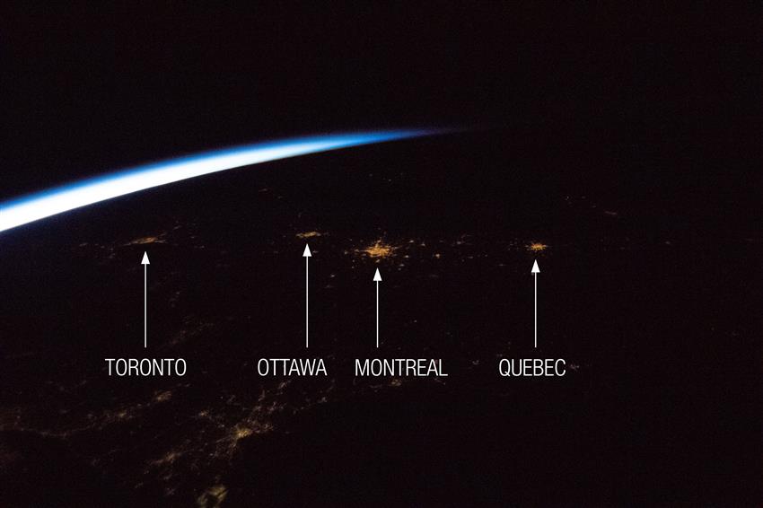 Canada – Earth as seen by David Saint-Jacques