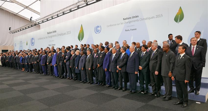 Les chefs de délégation à la COP21
