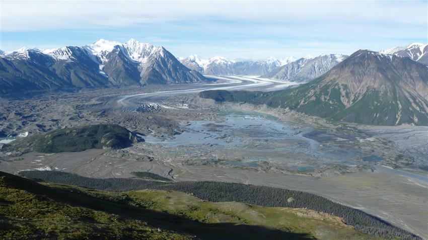 Le glacier Kaskawulsh