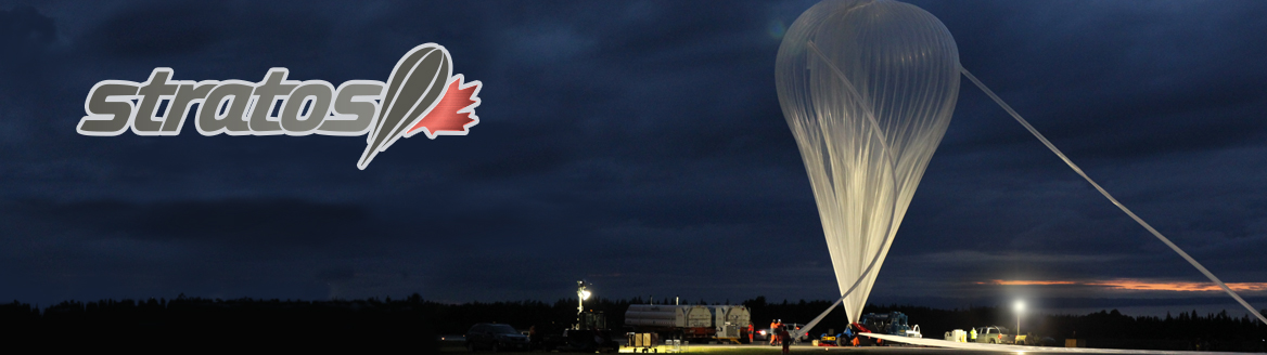 Balloon launched during the Strato Science 2014 Campaign