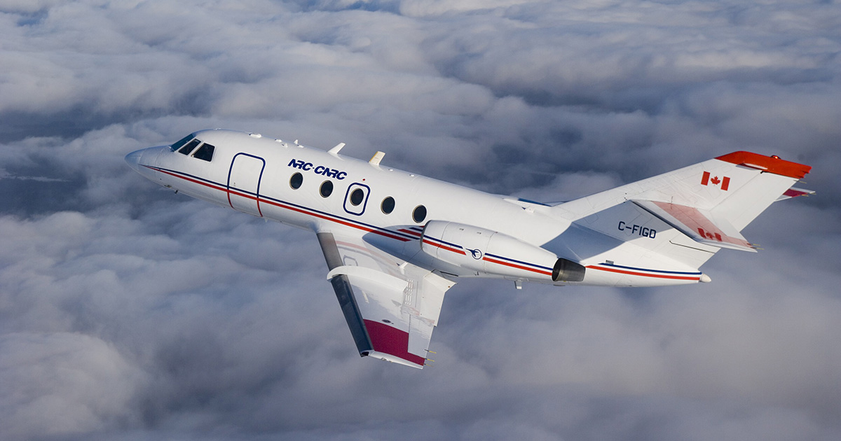 Photo 1 of a Falcon 20 plane