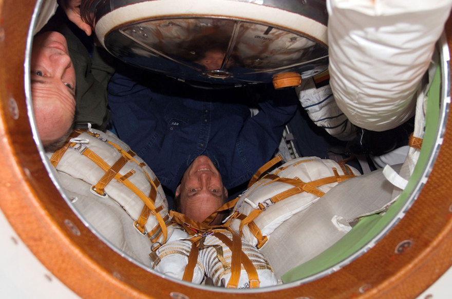 L'astronaute canadien Steve MacLean