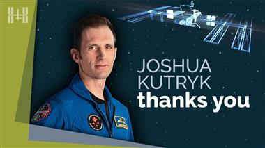 Joshua Kutryk and the International Space Station (ISS)